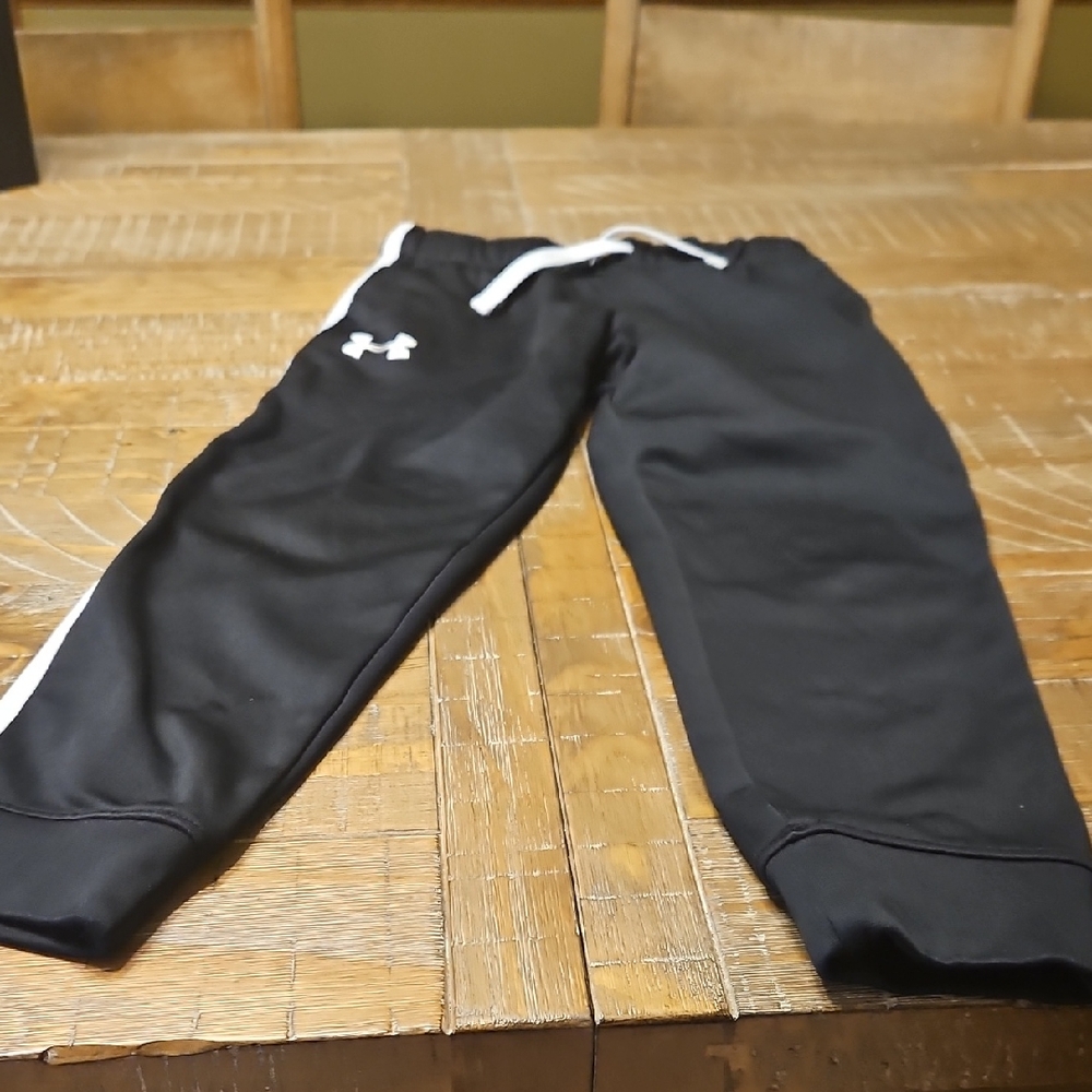 Under Armour Black Sweatpants for Kids